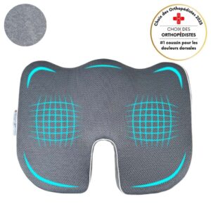 Coussin prostatique Breathe-Thru Plus gris